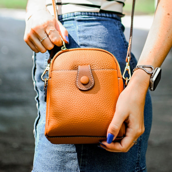 Leather Shoulder Sling Bag