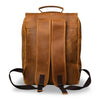 Balvaro Voyager Leather Laptop Backpack