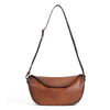 Balvaro Leather Crescent Handbag