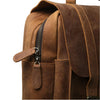 Balvaro Voyager Leather Laptop Backpack
