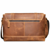 Vintage Leather Laptop Sling Bag